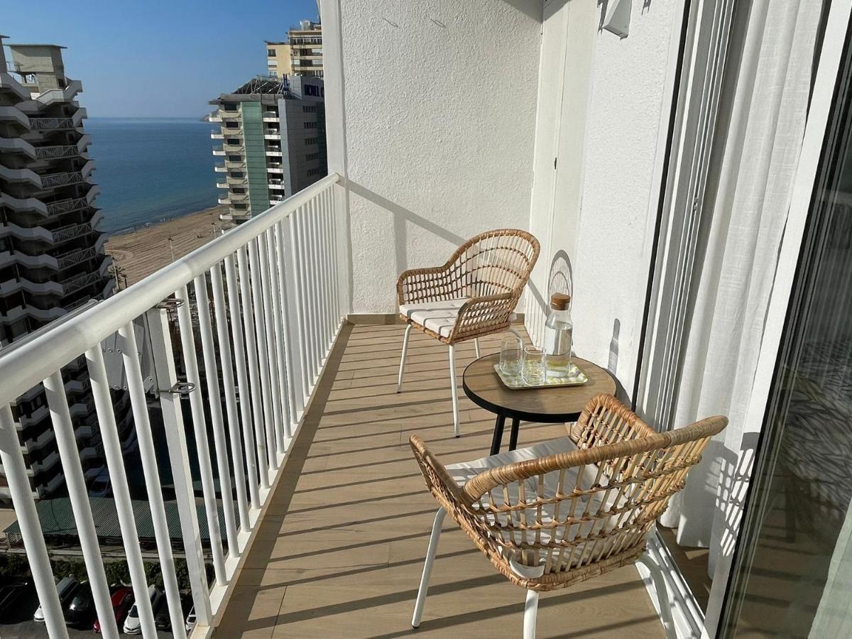 Apartamento Turistico Playmon Bacana Planta 14 베니돔 외부 사진